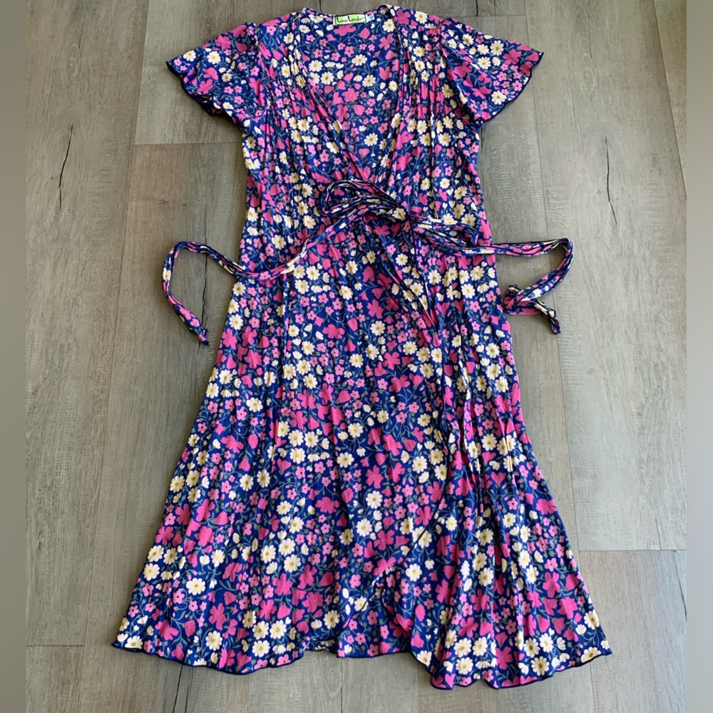 Floral Wrap Dress
